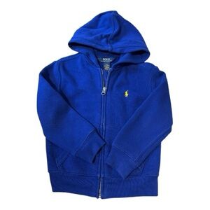 Polo by Ralph Lauren Kids Royal Blue Zip-Up Hoodie